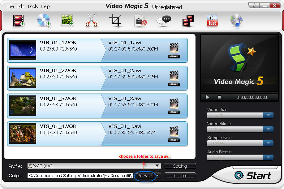choose-a folder-to-save-avi-files
